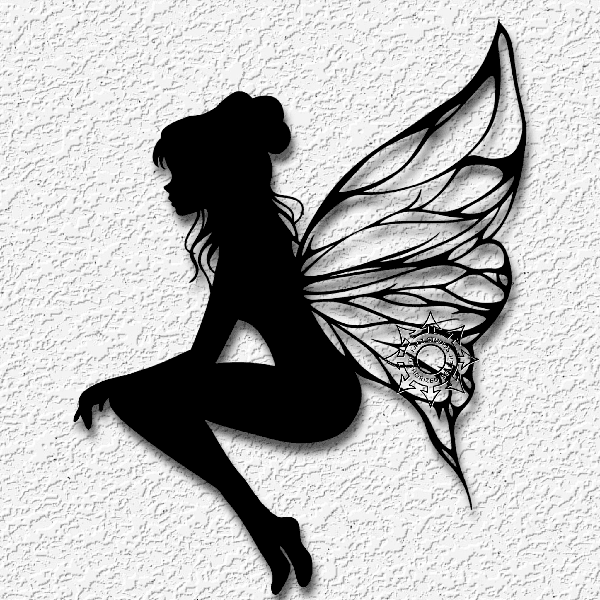 Forest Fairy in Thought Fairie Fantasy Decor 3d model