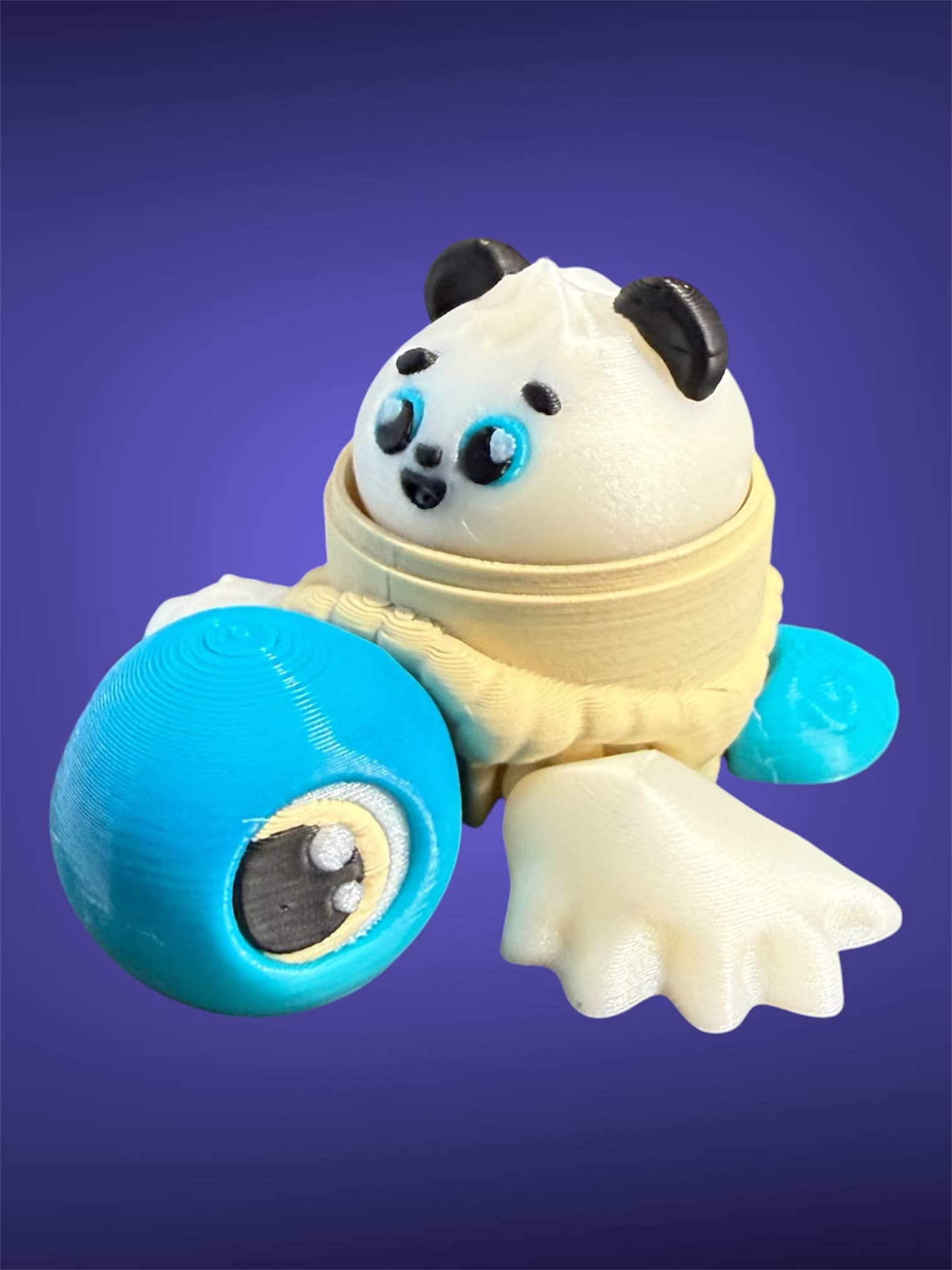 Steam Bun Clicky Turtle 3d model