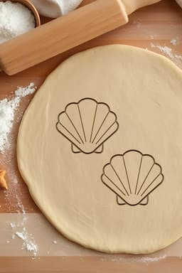 Oyster Cookie Cutter, Biscuit Cutter 3d model
