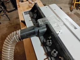 Dust Port adapters Mastercraft Router Table 3d model