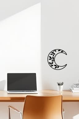 Moon Wall Art, Wall Decor, Home Decor 3d model