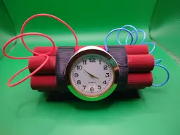 ACME Time-bomb Clock 3d model