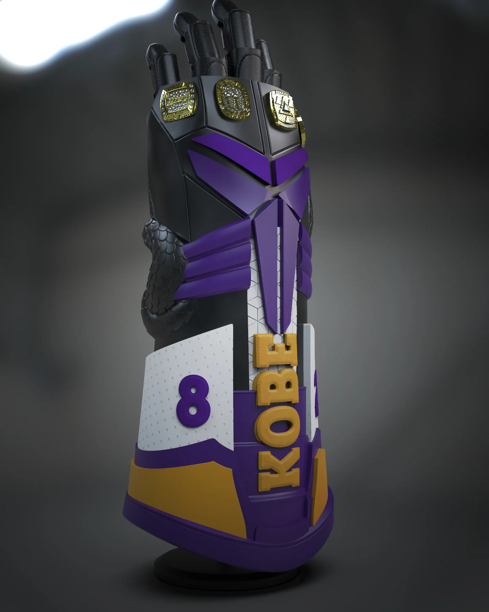 Kobe Gauntlet 3d model
