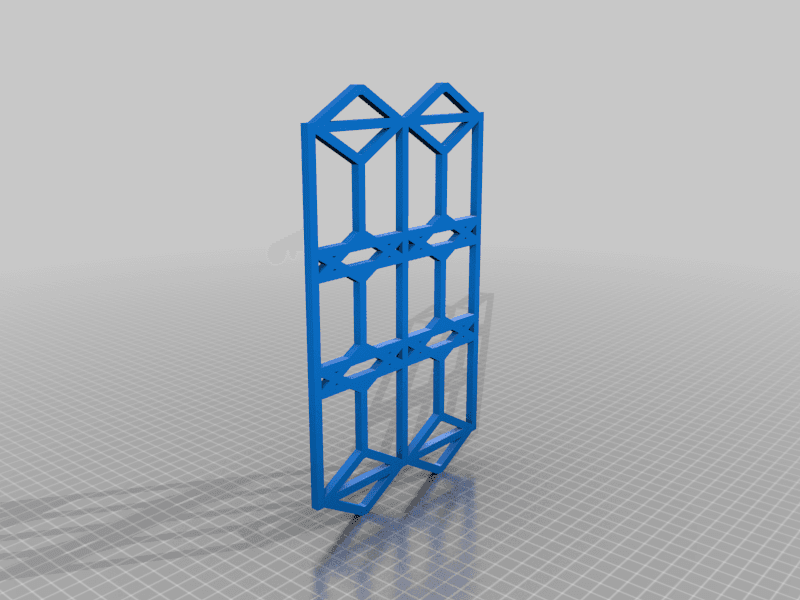 Tiling Trellis with FreeCAD Project Source 3d model