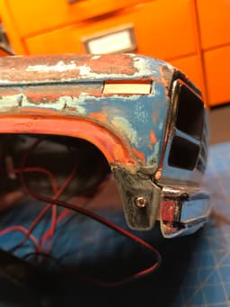 Tamiya Blackfoot Ford F150 Fender Extensions 3d model