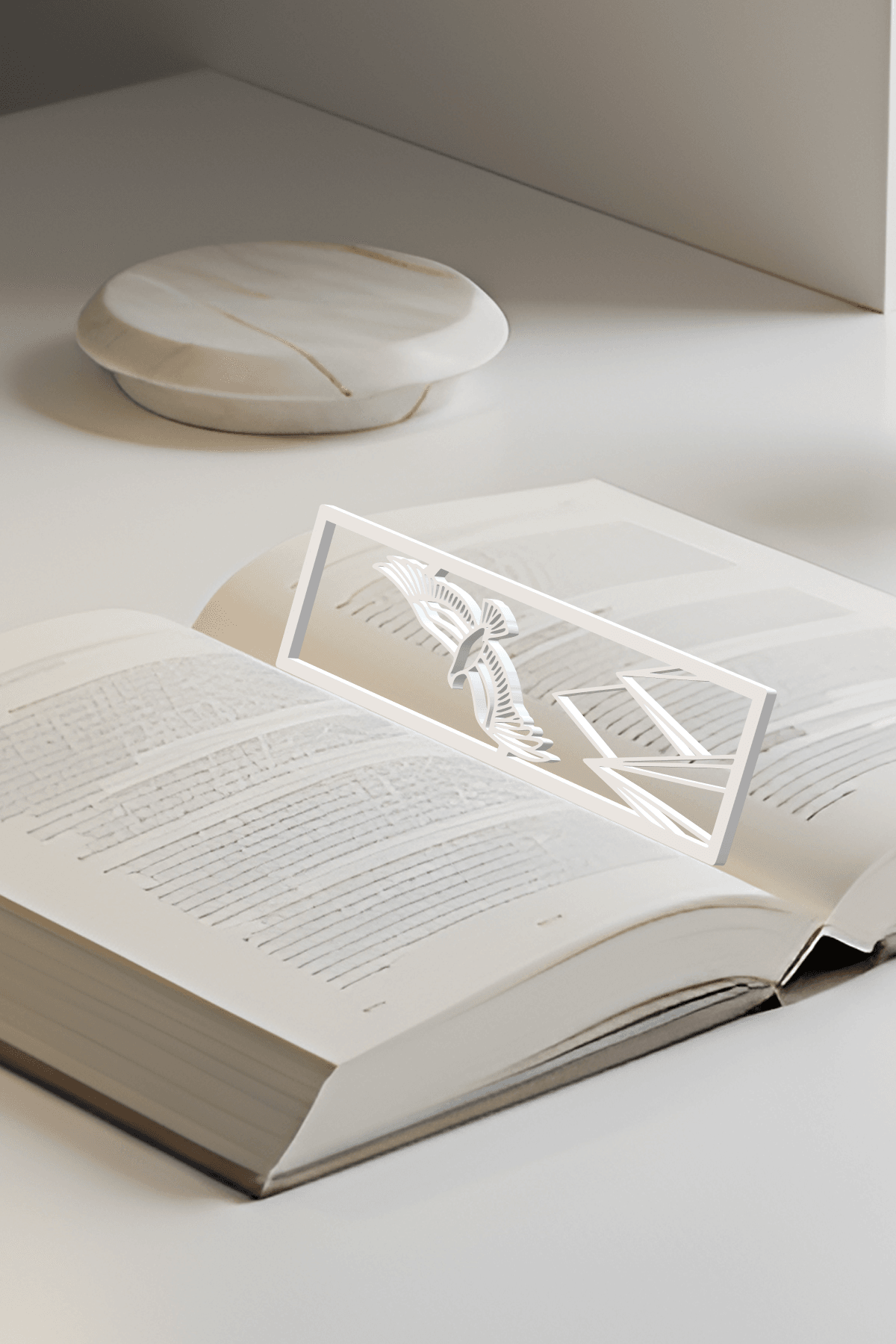 Eagle Bookmark, Gift Idea 3d model
