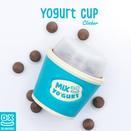 Mix Yogurt Cup Clicker - Retro Food Stress Toy 3d model