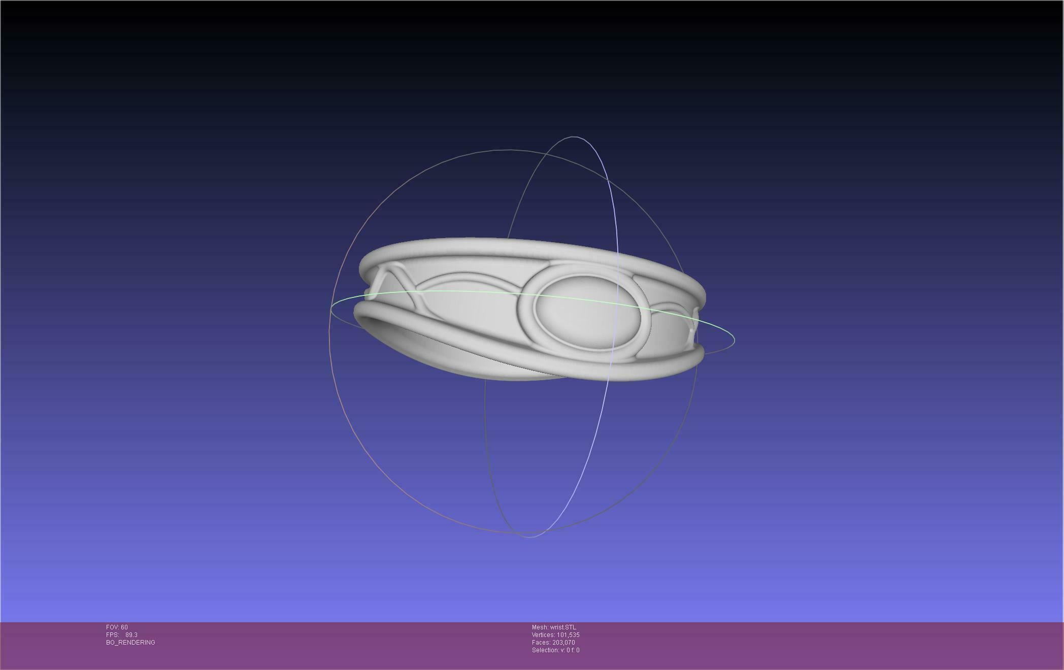 FFXIV Dancer Class Wrist Armband 3d model