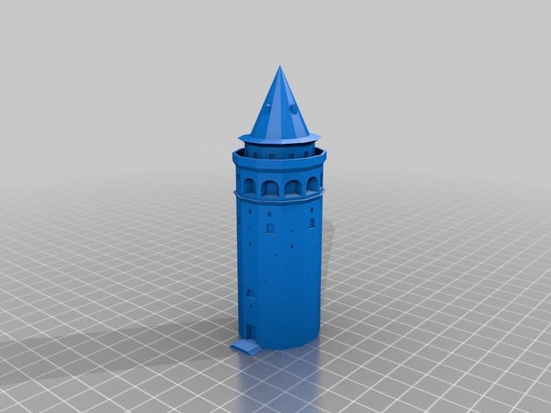 GalataTower-Istanbul 3d model