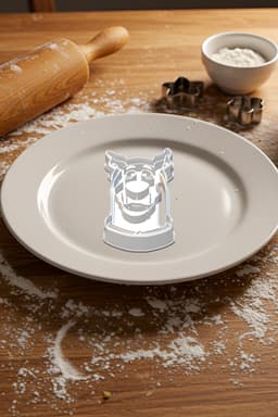 Scooby Doo Cookie Cutter, Biscuit Cutter 3d model