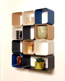 Mino - a modular cup shelf 3d model