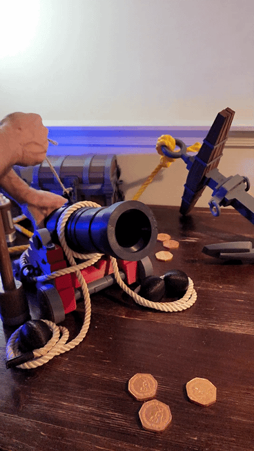 Cannon 3d model