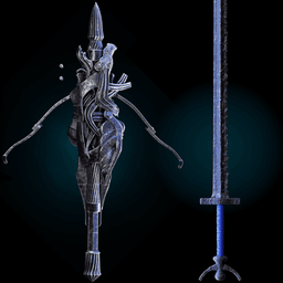 WYLDER COMPLETE WEAPON BUNDLE life size cosplay – Elden Ring Nightreign Fan Art 3d model