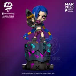 Jinx Mini 3D Printer File STL 3d model