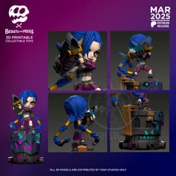 Jinx Mini 3D Printer File STL 3d model