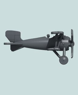 1:144 Siemens-Schuckert D.IV 3d model
