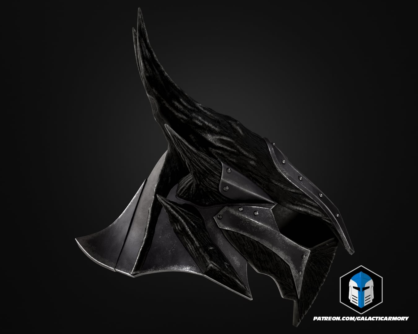 Daedric Helmet - 3D Print Files 3d model
