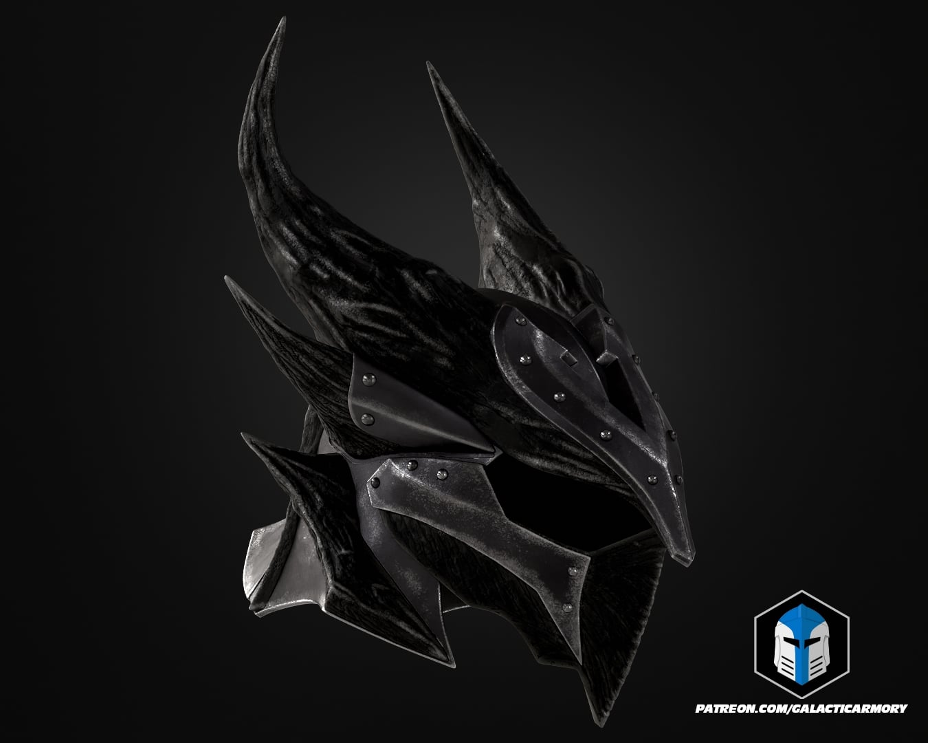Daedric Helmet - 3D Print Files 3d model