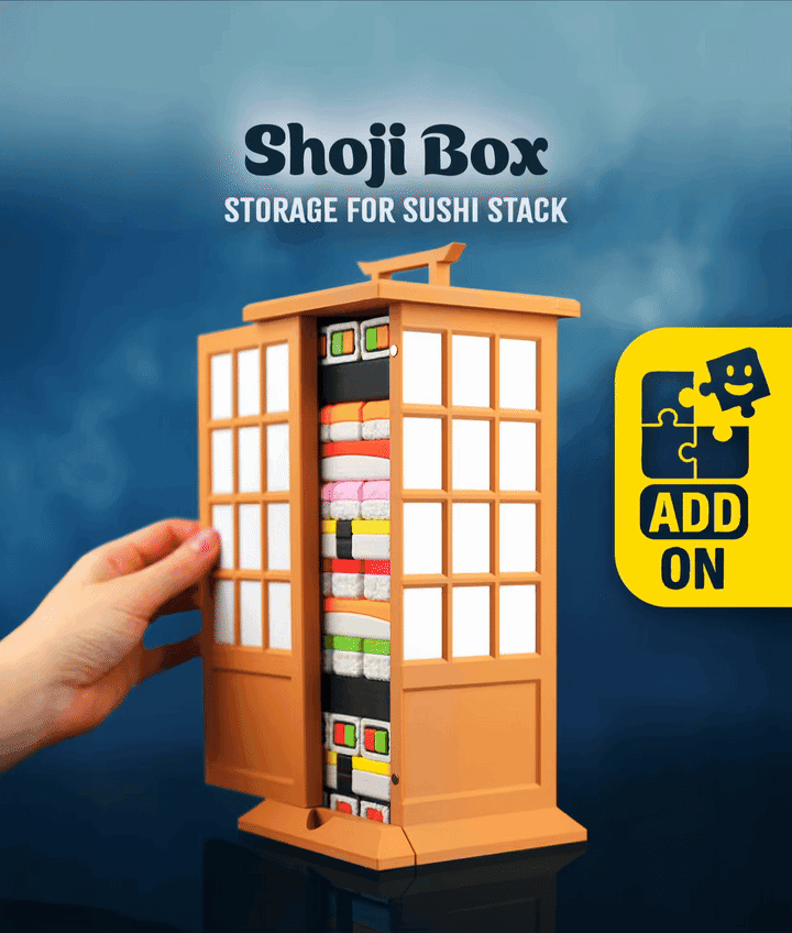 Sushi Stack — Shoji Box 3d model