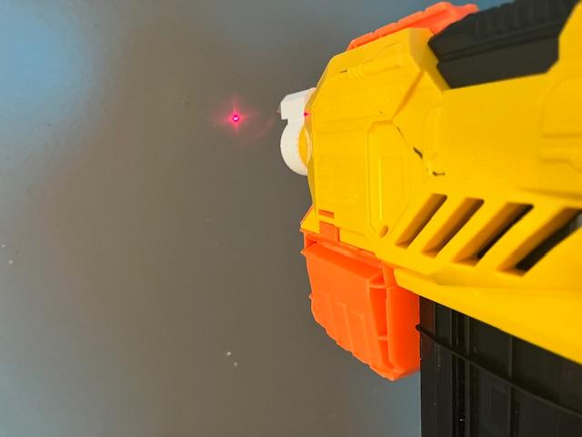nerf muzzle laser  3d model