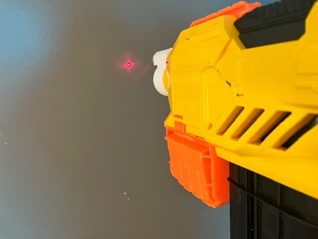 nerf muzzle laser 3d model