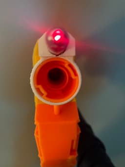nerf muzzle laser 3d model