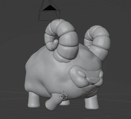 Ram from Legends of Idleon MMO 3d model