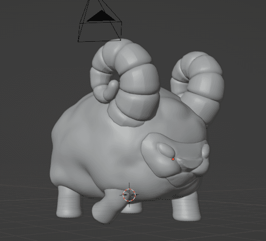 Ram from Legends of Idleon MMO 3d model