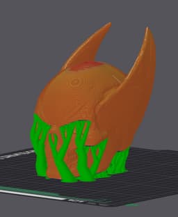 Wolverine skull 3d model