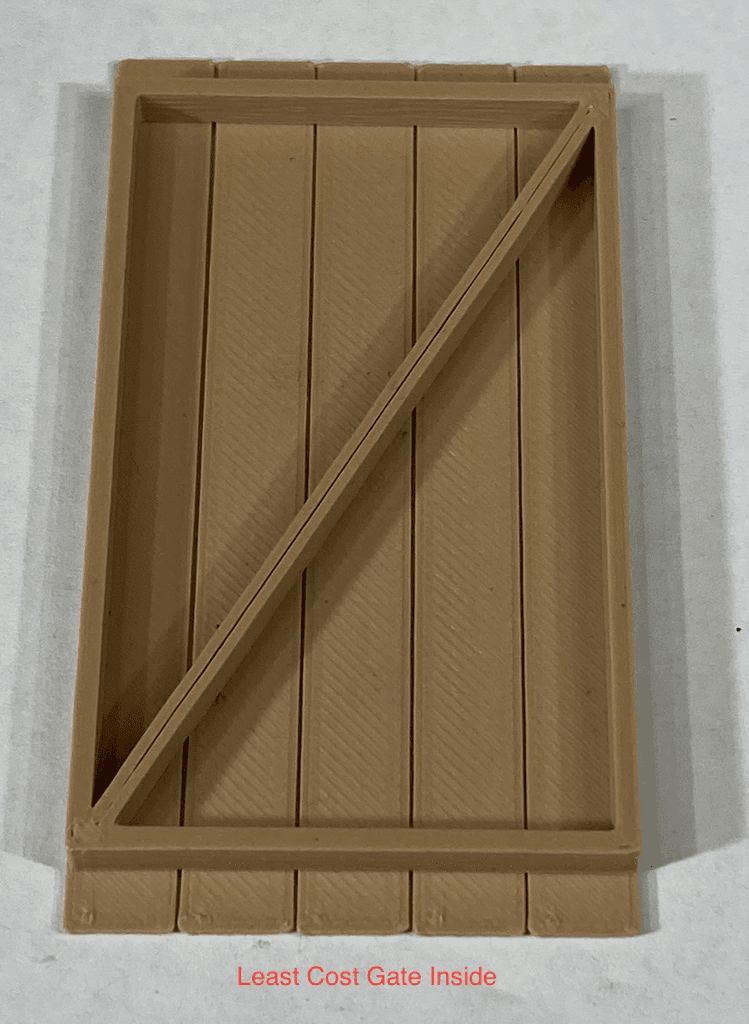 Wood Fences & Gates 3d model
