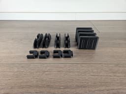 Quadrant – Coffee Table (No Hardware - No Support) 3d model