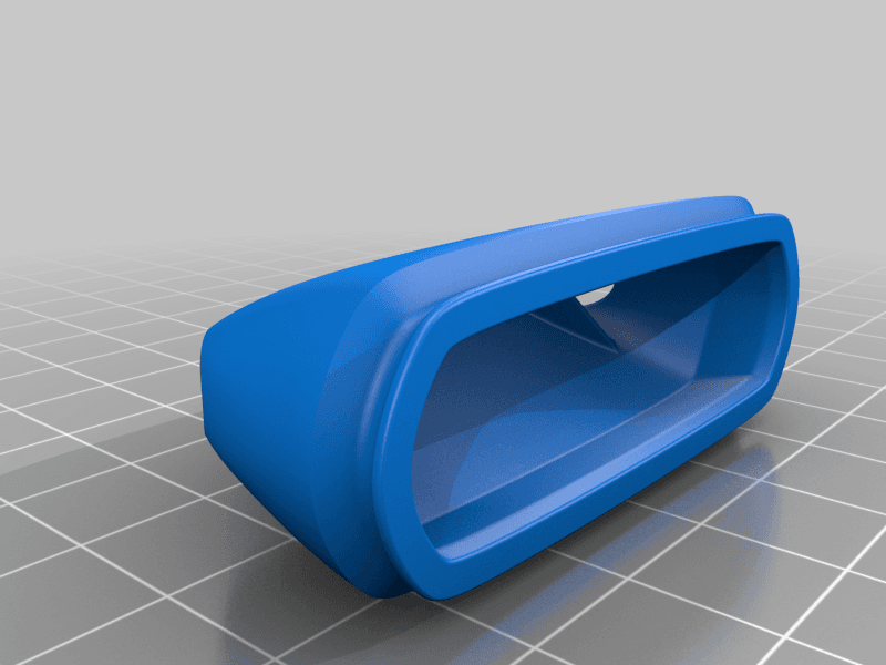 Aerodynamic camera mount for Runcam Thumb Pro W 3d model