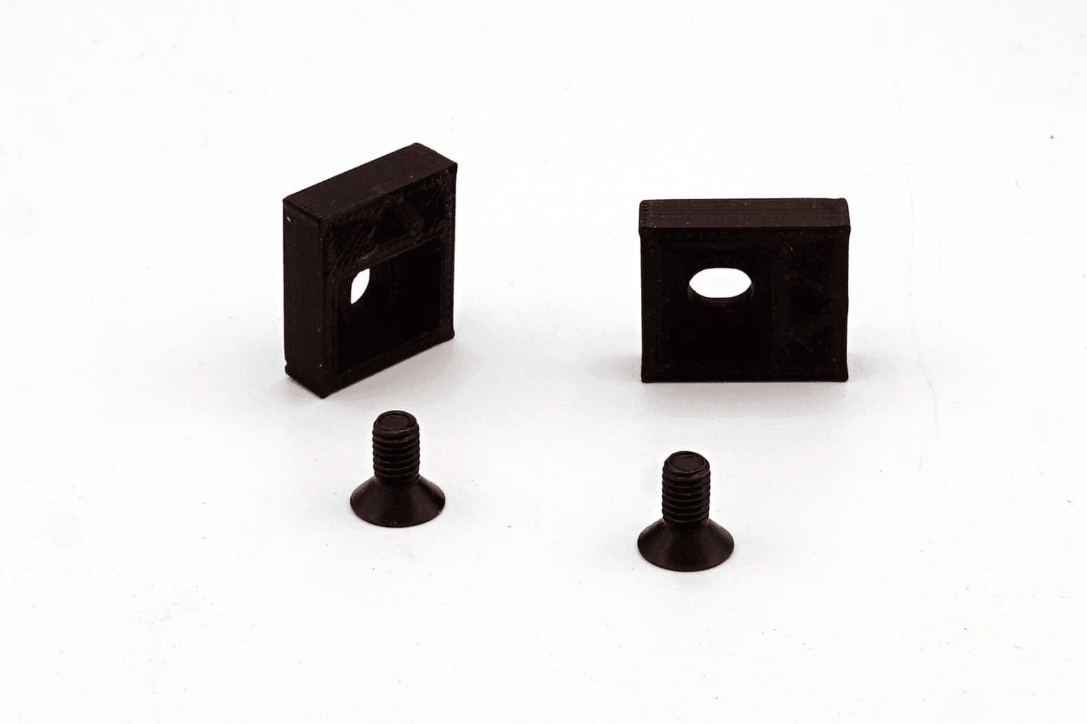 Ultra Low-Profile Clamp - These clamps use a 90 degree countersunk bolt. - 3d model