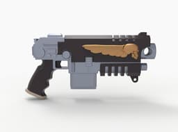 Absolver Bolt Pistol 3d model