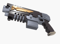 Absolver Bolt Pistol 3d model