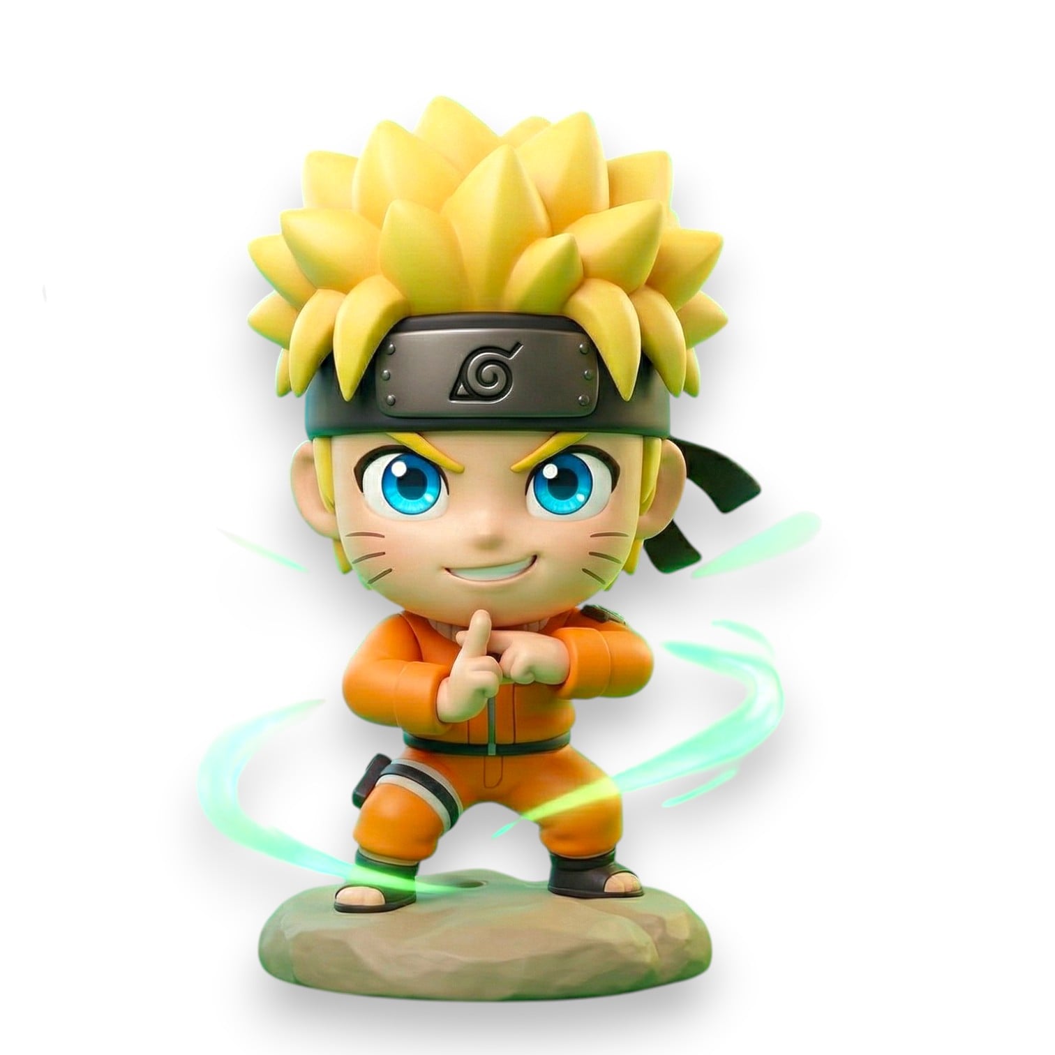 Chibi Ninja Hero 3D Figurine 3d model