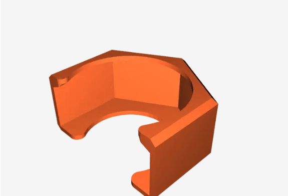 Radiator Visual ON/OFF Indicator - clip-on 3d model