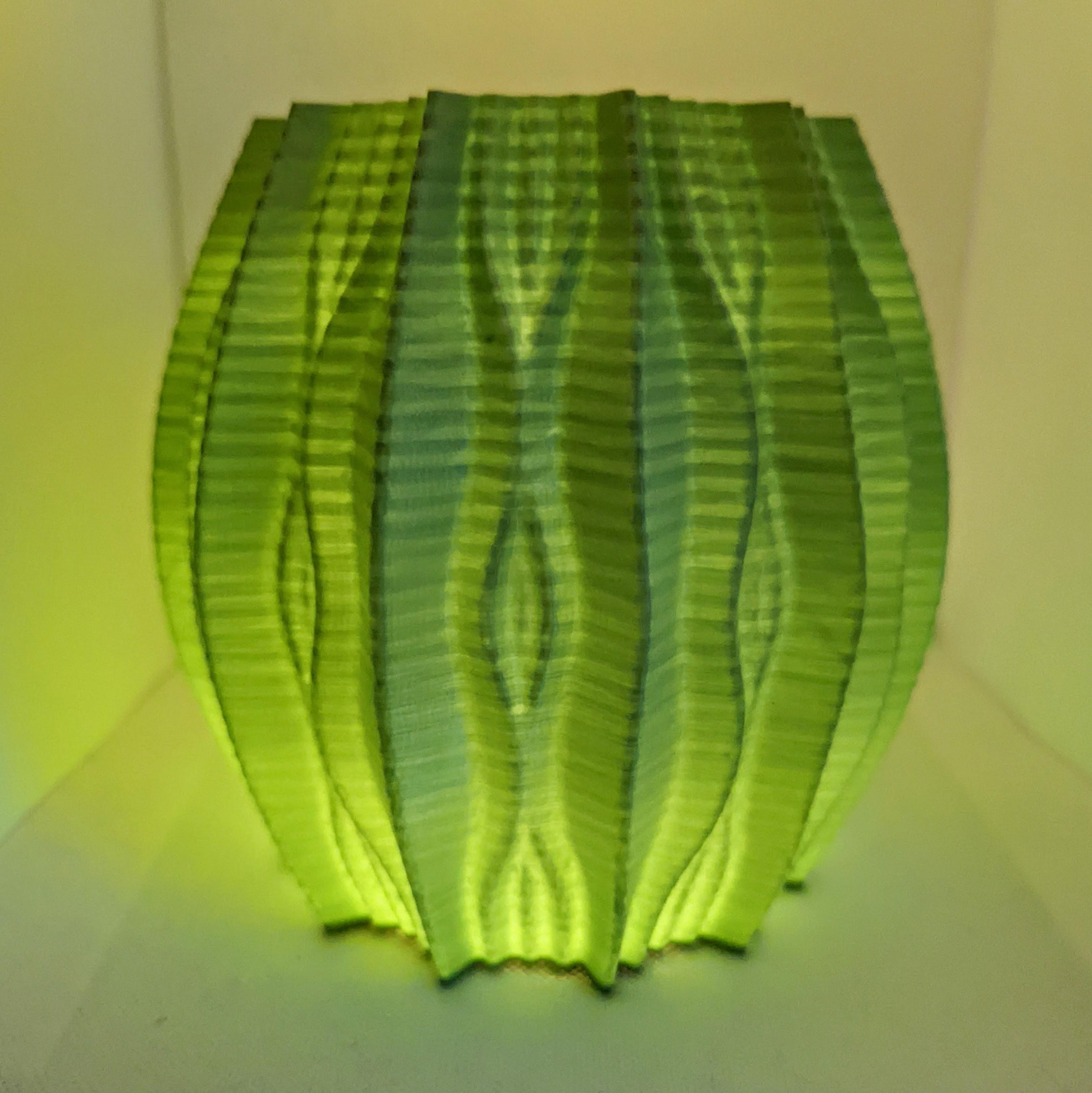 Wavy Vase (Tealight Holder) 3d model