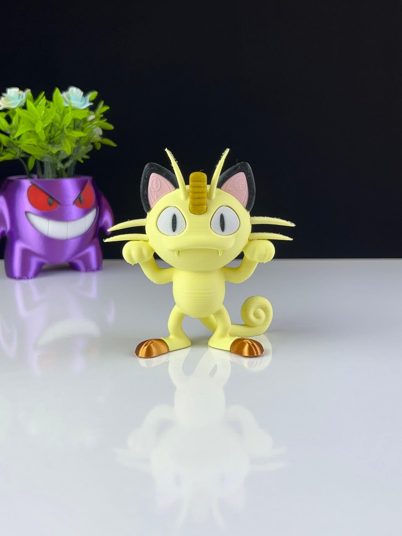 Meowth single color  3d model