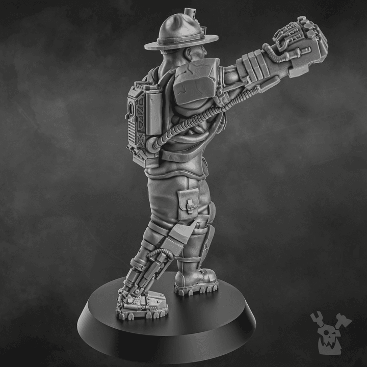 Jungle Fighters Commander 3d model