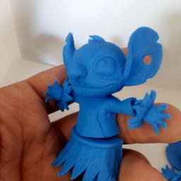 Articulated Hula Dancing Stitch - Flexi Toy 3d model