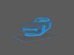 BMW - Serie 8 E31 Wall Art 3d model