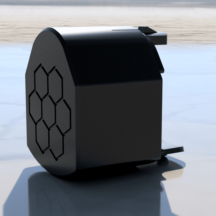 KWA Battery Extension Set of Five Sizes 3d model