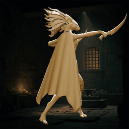 Mouse Rouge Warrior v2.0 3d model