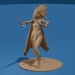Mouse Rouge Warrior v2.0 3d model