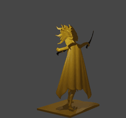 Mouse Rouge Warrior v2.0 3d model