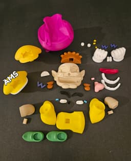 Wario 3d model