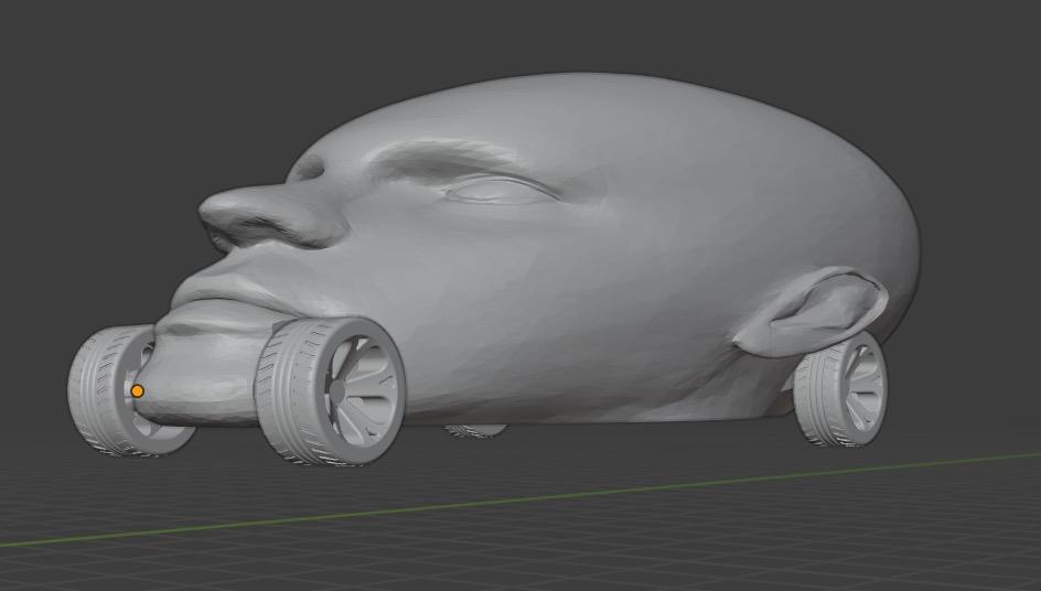 DaBaby Car Limo Edition 3d model