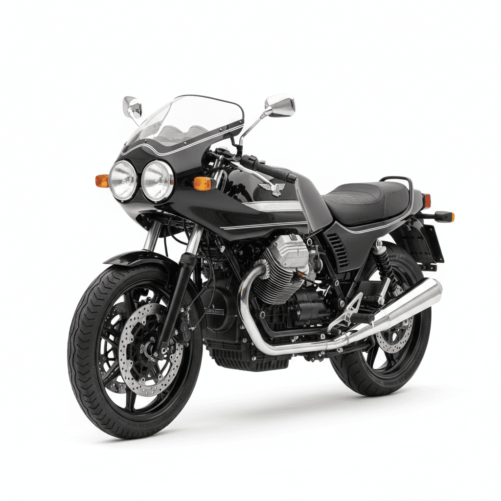 Moto Guzzi Le Mans 850 Motorcycle 3d model