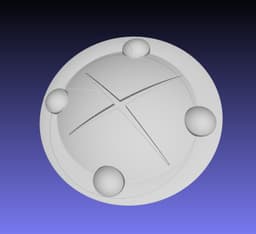 Goblin Slayer Shield Printable Assembly 3d model